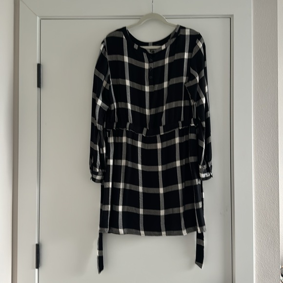 A New Day Plaid Jumper Dress - Picture 2 of 7